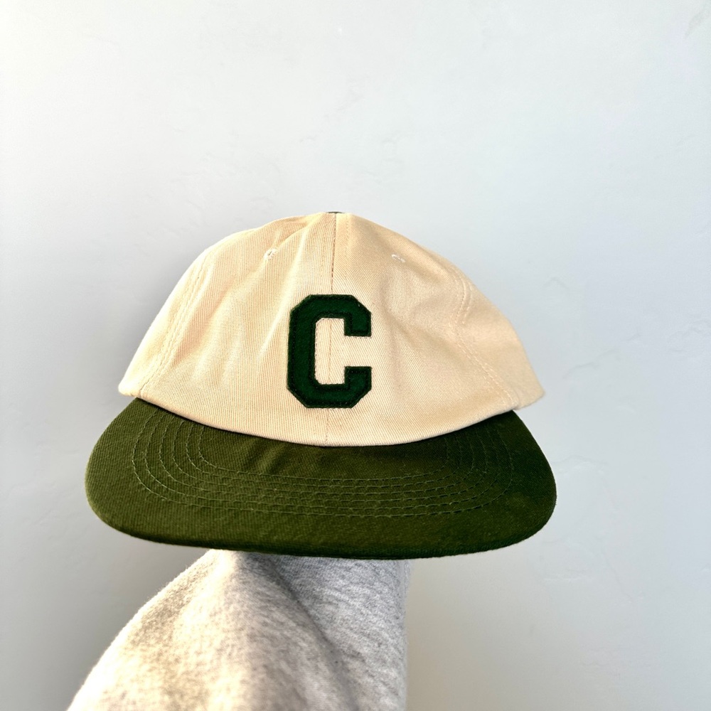 Vintage Multicolored Flat Brim Hat